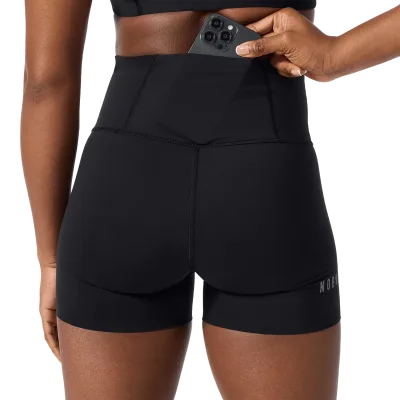 Pantalón corto Drive de tiro alto para mujer 4"