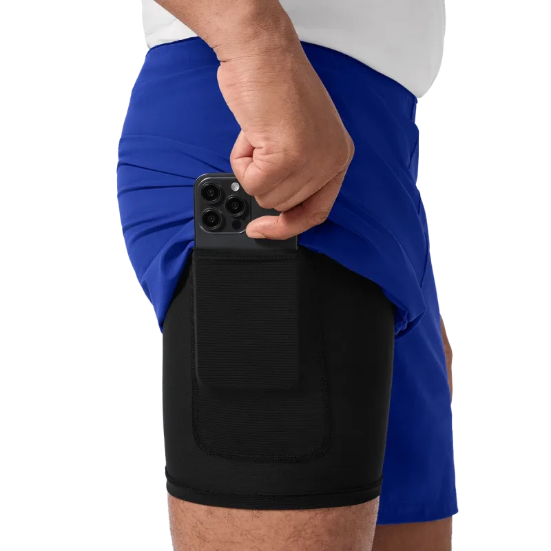 Short d'entraînement NOBULL 6" pour homme (doublé)