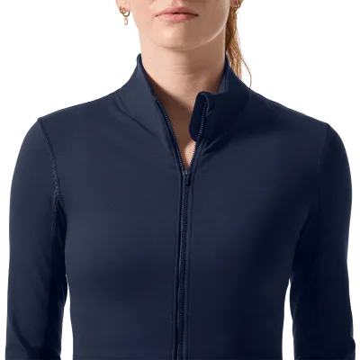 Jaket Zip-Up Matte NOBULL Wanita