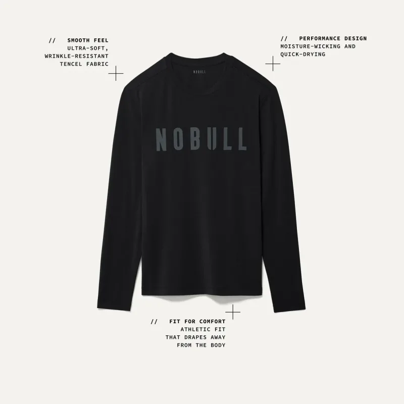 Camiseta de manga larga NOBULL para hombre