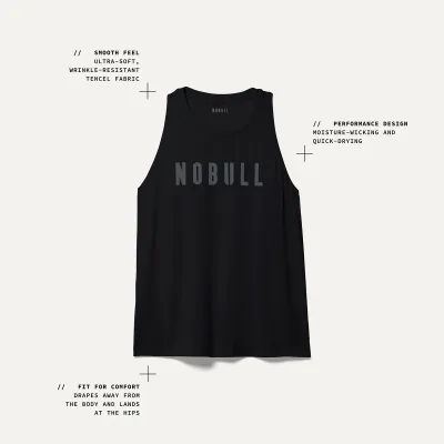 Tank de cuello alto NOBULL para mujer
