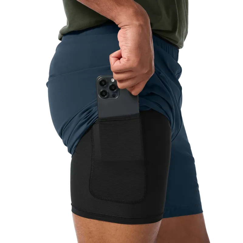 Short d'entraînement homme NOBULL 6" (doublé)
