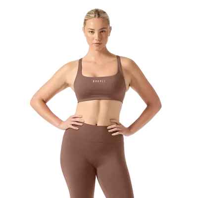NOBULL Matte Square Neck Bra