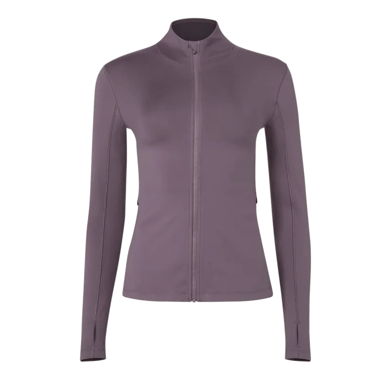 Women's Matte Zip-Up Jacket