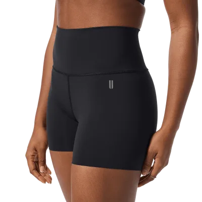 Pantalón corto Drive de tiro alto para mujer 4"