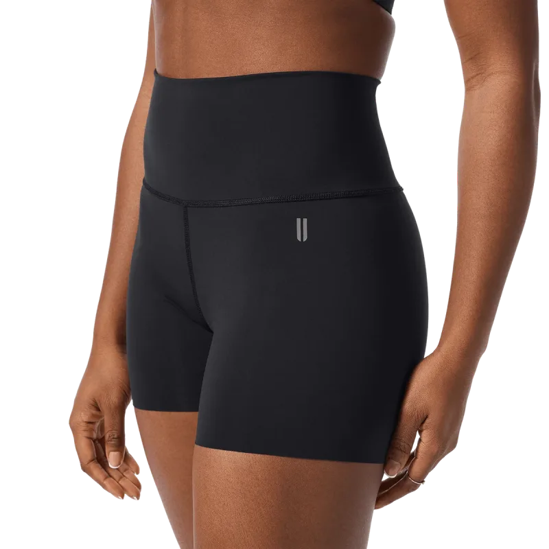 Pantalón corto Drive de tiro alto para mujer 4"