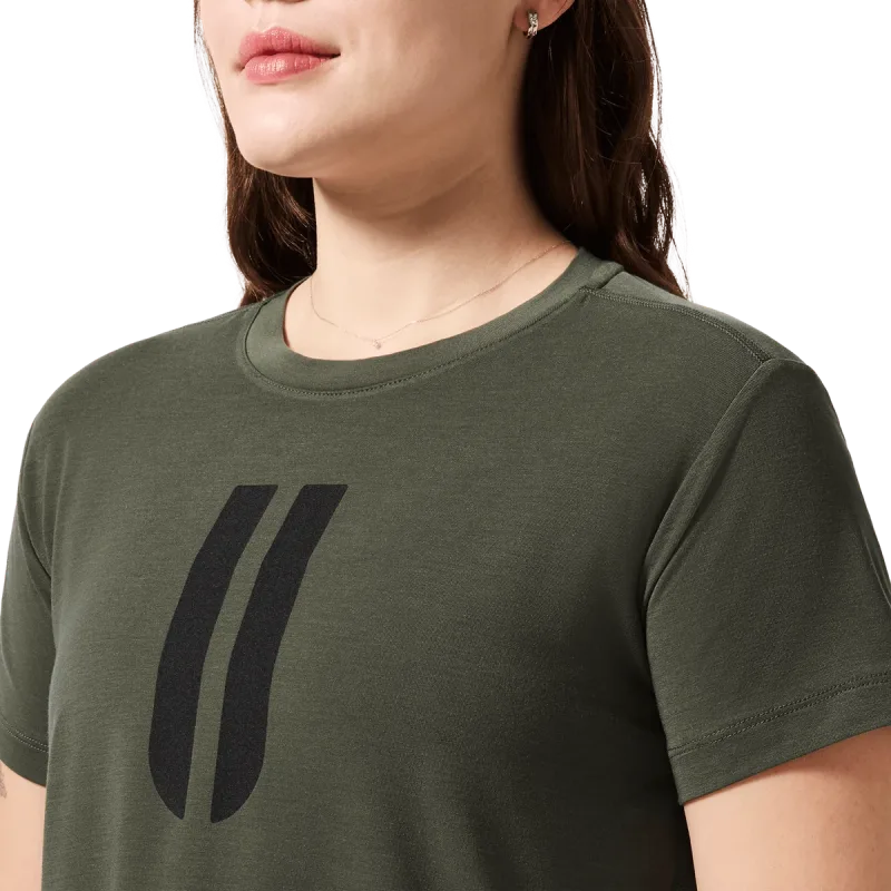 Camiseta U boxy para mujer