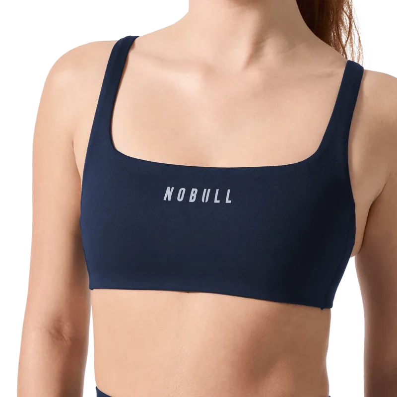 Sujetador NOBULL Matte con cuello cuadrado