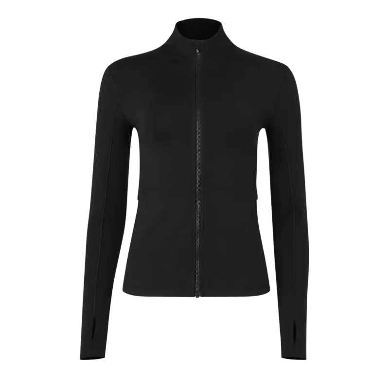 Women's Matte Zip-Up Jacket