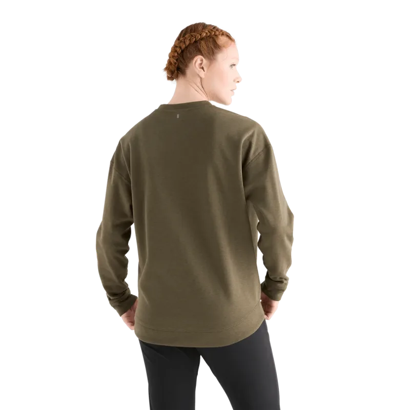 Sudadera crew Legacy NOBULL para mujer