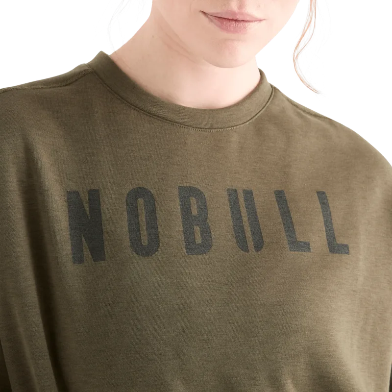 Sudadera crew Legacy NOBULL para mujer