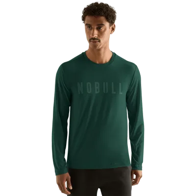 Camiseta de manga larga NOBULL para hombre