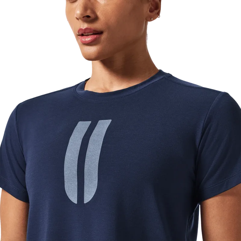 Camiseta boxy U para mujer