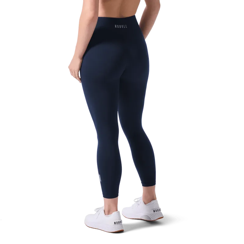 Mallas de tiro alto mate U para mujer 25"