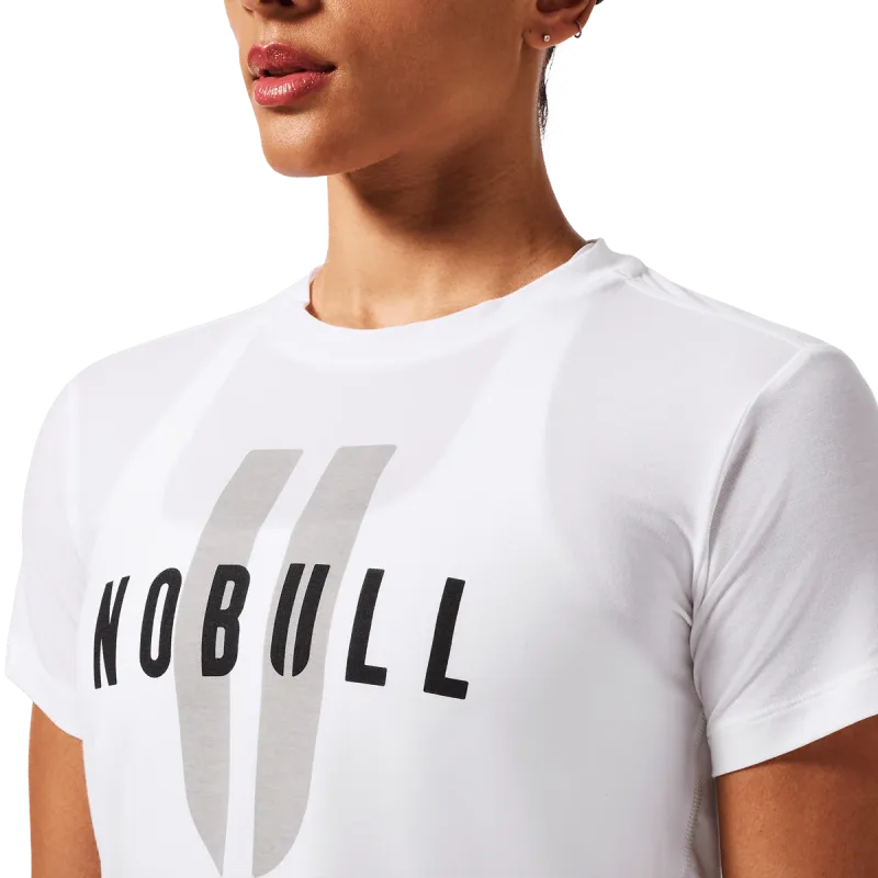 T-shirt Boxy U NOBULL da donna