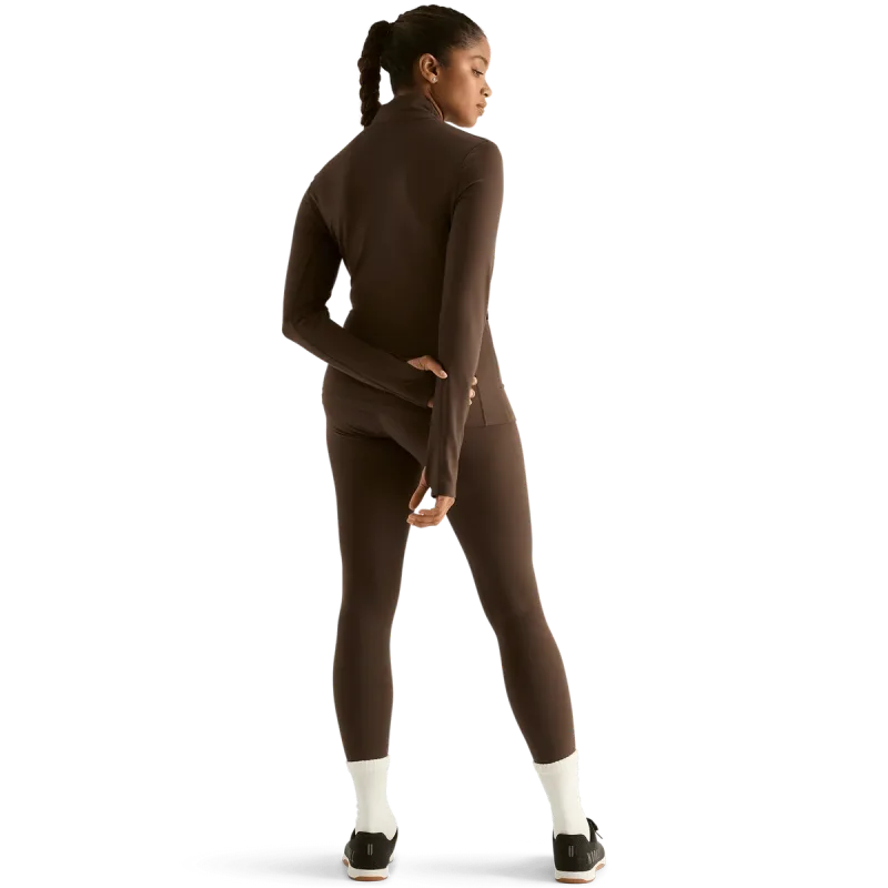 Damen High-Rise Matte Tight 25"
