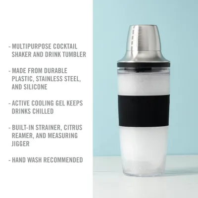 Cocktail Shaker FREEZE™ en negro