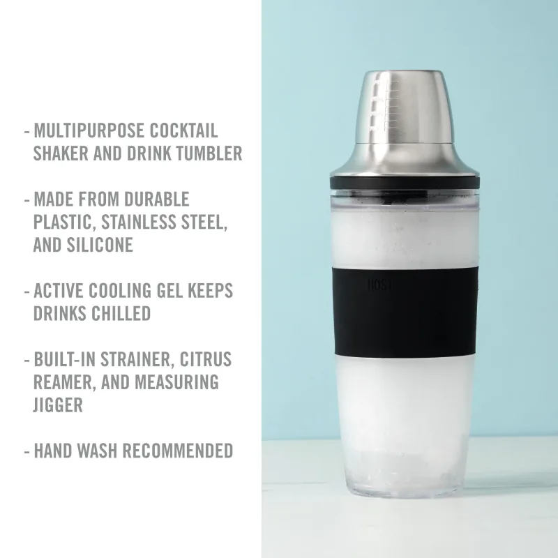 Cocktail Shaker FREEZE™ en negro