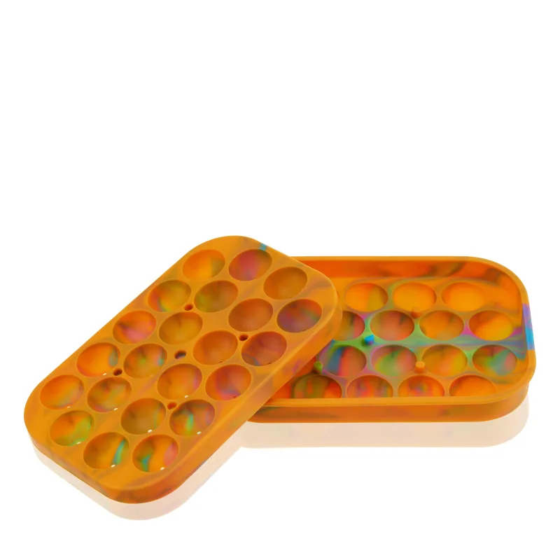 Silikon-Eiskugelform 1" in Colored Marble