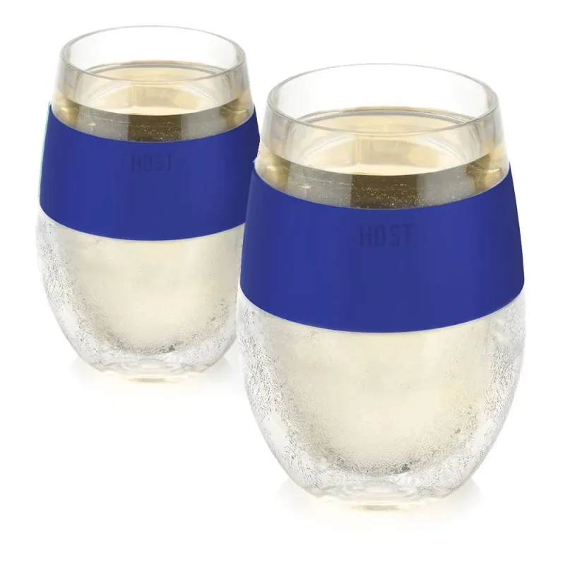 Wine FREEZE™ in Blu, set da 2