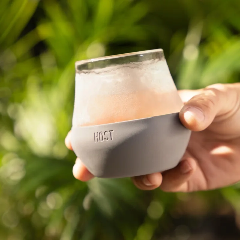 Glass Tasting FREEZE™ in Grau, 2er-Set