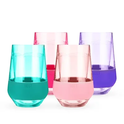 Wine FREEZE™ XL 彩色透光，4件套