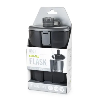 Flask Easy-Fill, gris fumée