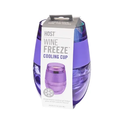 Wine FREEZE™ i gennemsigtig lilla
