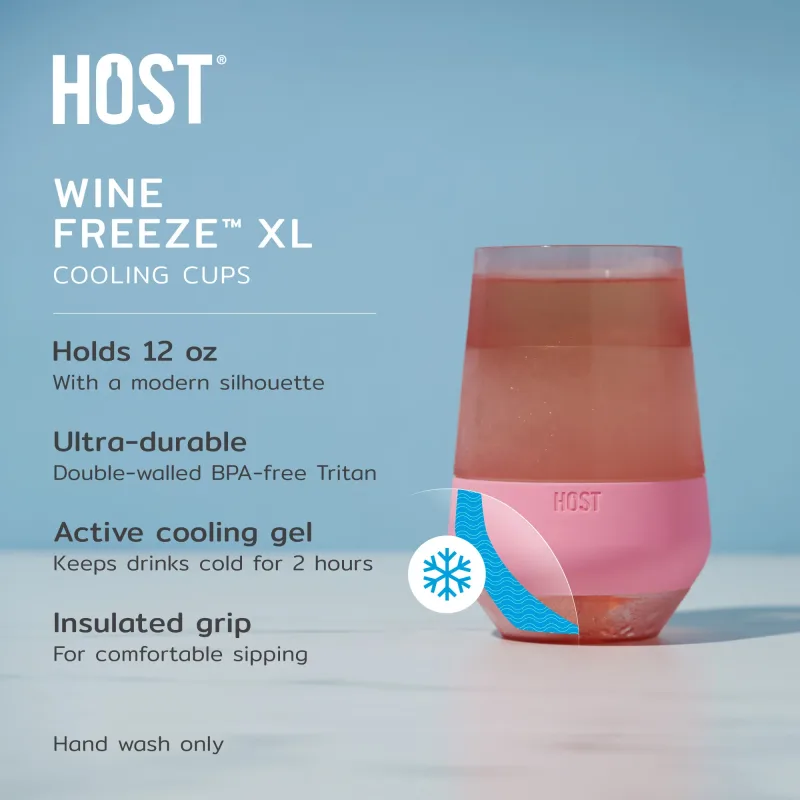 Wine FREEZE™ XL 彩色透光，4件套