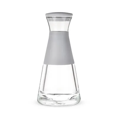Glass FREEZE™ 帶蓋玻璃水瓶（灰色）