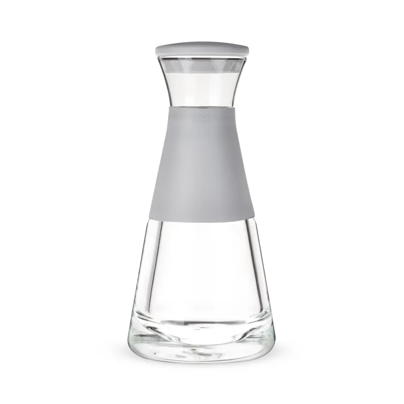 Glass FREEZE™ 帶蓋玻璃水瓶（灰色）