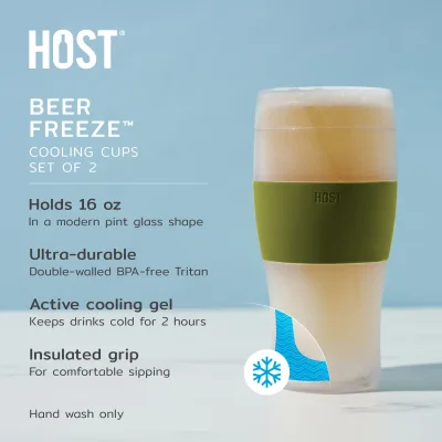 Beer FREEZE™ en multicolor, set de 4