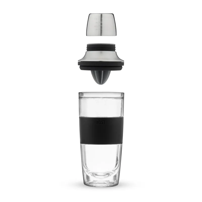 Cocktail Shaker FREEZE™ en negro