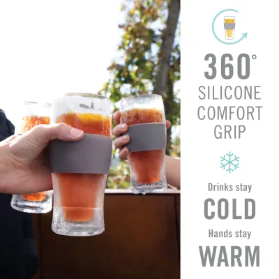 Beer FREEZE™ en verde, set de 2