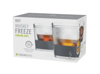 Whiskey FREEZE™ i grå, 2-pack