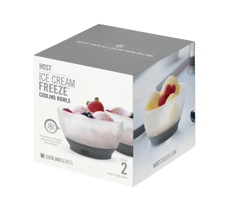 Ice Cream FREEZE™ 볼 그레이, 2개 세트