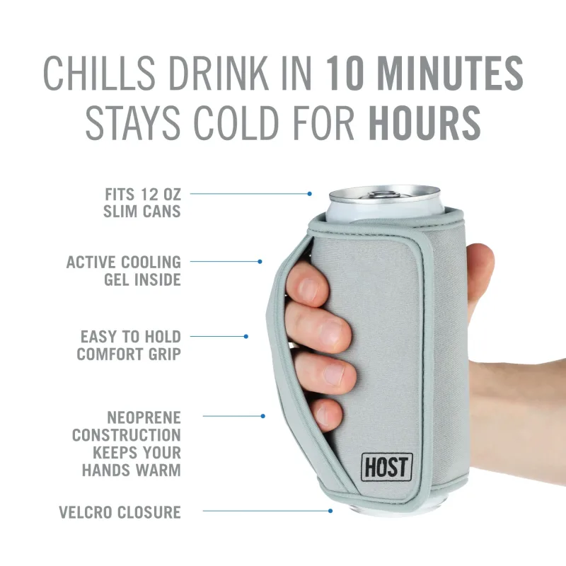 Insta-Chill Slim Can Sleeve, Isi 3