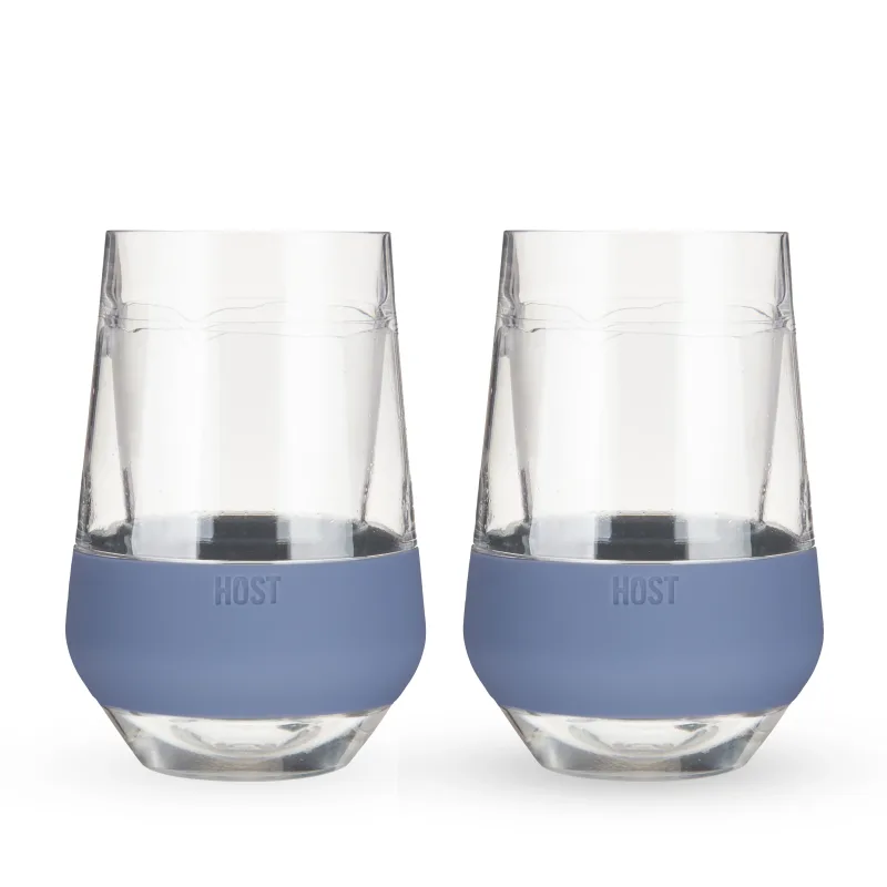Wine FREEZE™ XL i skifferblå, 2-pack
