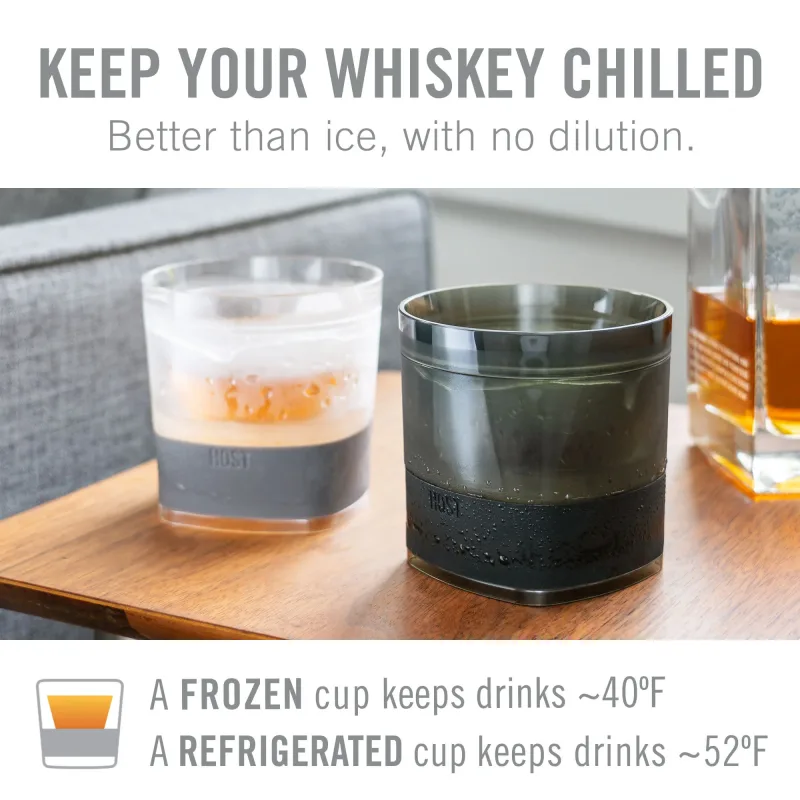 Whiskey FREEZE™ en ahumado, set de 2