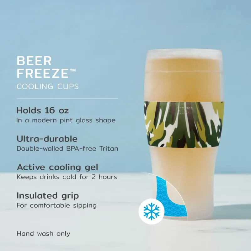 Beer FREEZE™ 綠色迷彩，1件裝