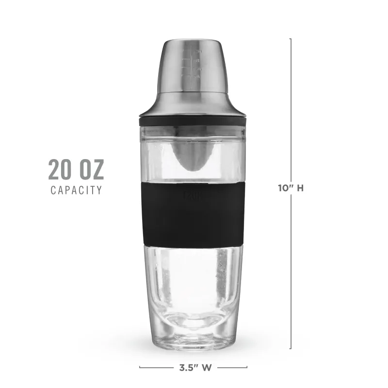 Cocktail Shaker FREEZE™ en negro