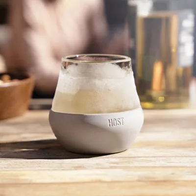 Glass Tasting FREEZE™ in Grau, 2er-Set