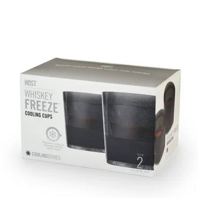 Whiskey FREEZE™ en ahumado, set de 2