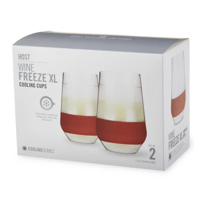 Wine FREEZE™ XL terrakotta, 2 kpl