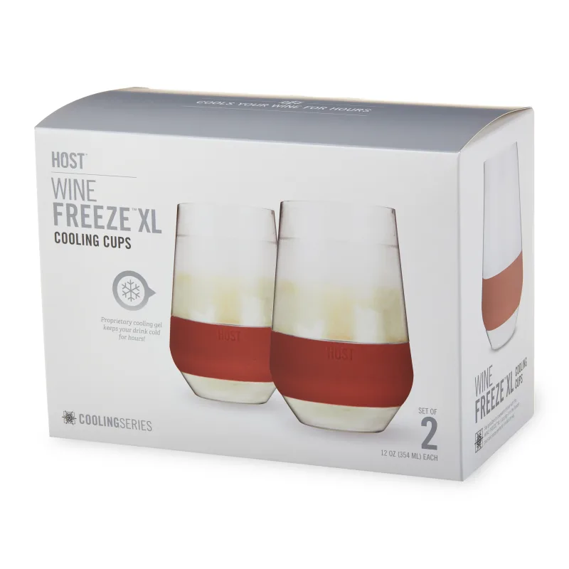 Wine FREEZE™ XL terrakotta, 2 kpl