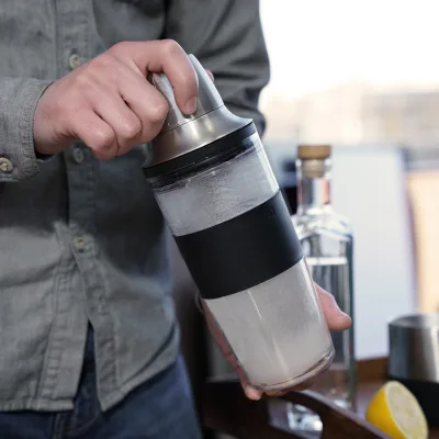 Cocktail Shaker FREEZE™ en negro