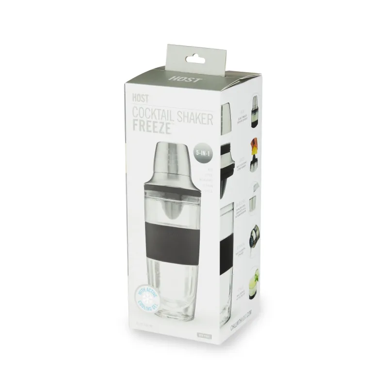 Cocktail Shaker FREEZE™ en negro