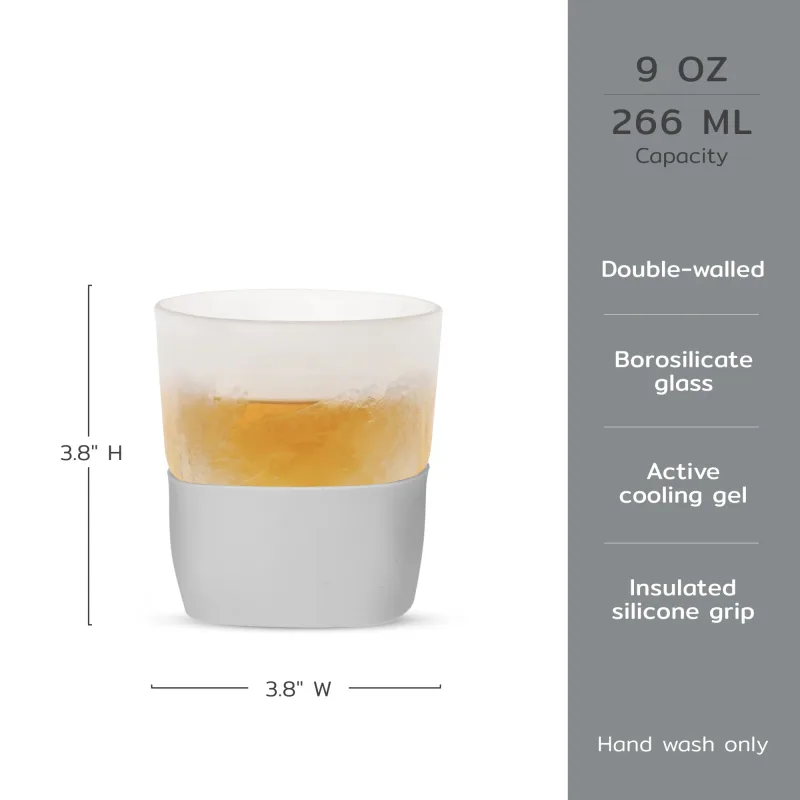 Glass Whiskey FREEZE™ 灰色套裝（2件裝）