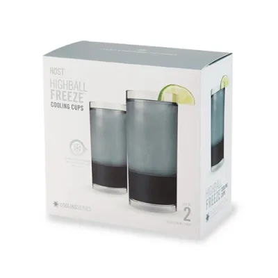 Highball FREEZE™ em Cinzento Tingido, Conjunto de 2