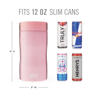 Refroidisseur de canette slim Stay-Chill pivoine